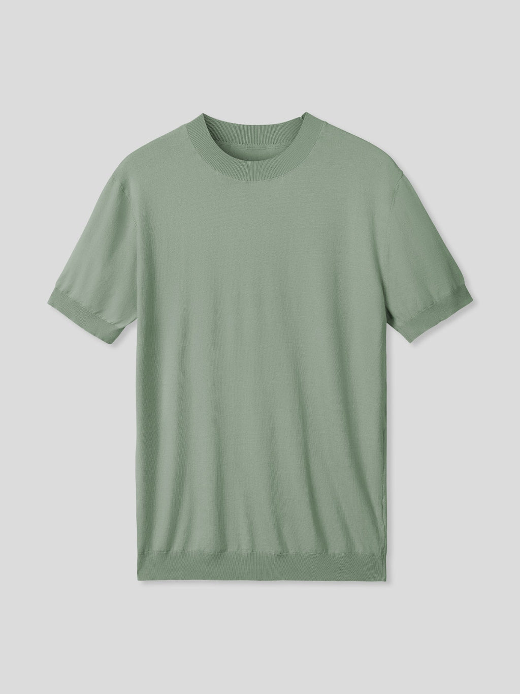 GentleKnit Short Sleeve Knitted T-Shirt