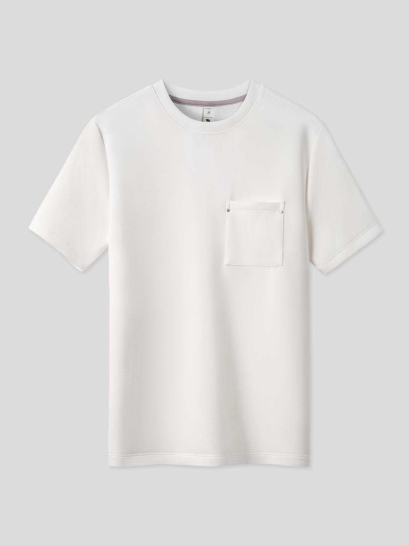 Modal Blend Pocket Tee with Rivet